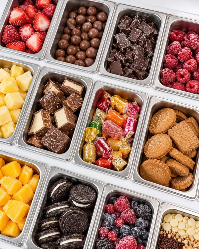 ingredients glace flice